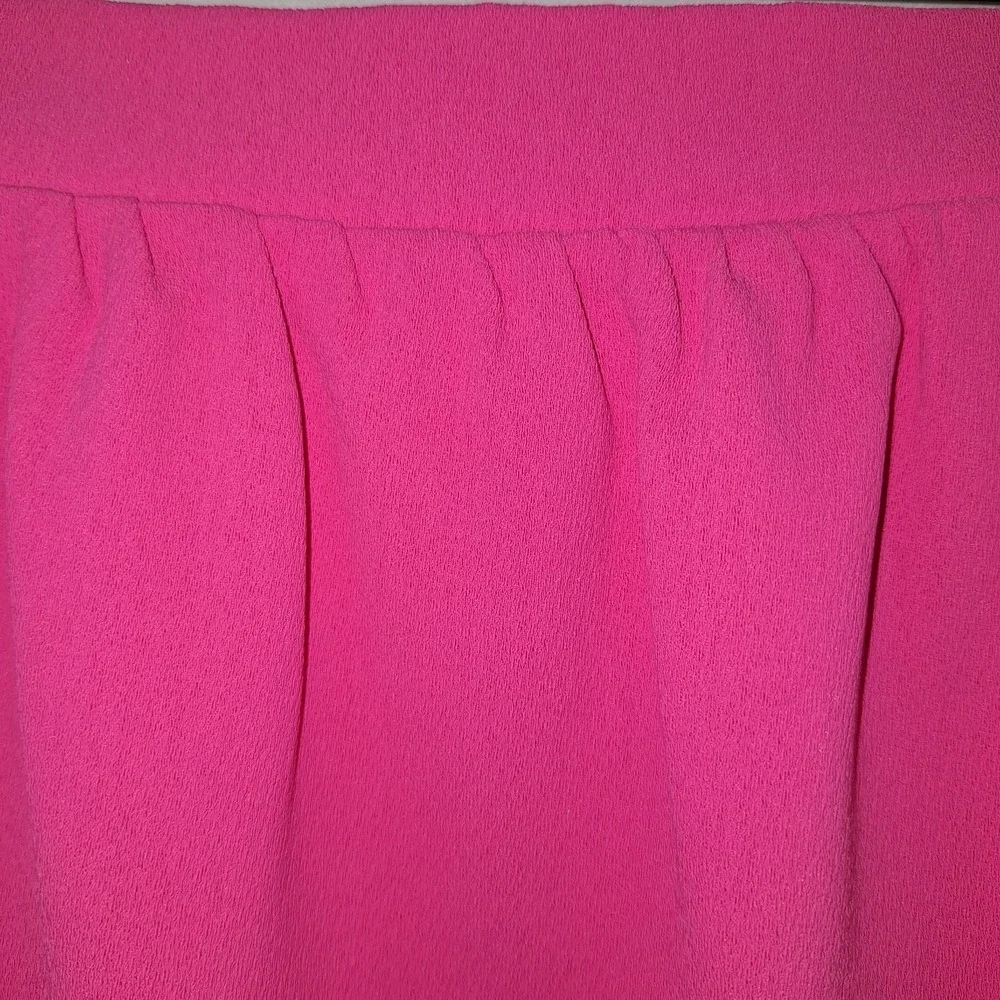 Preppy Coconut Girl Summer Barbiecore Scalloped Hem Everly M Hot Pink Mini Skirt